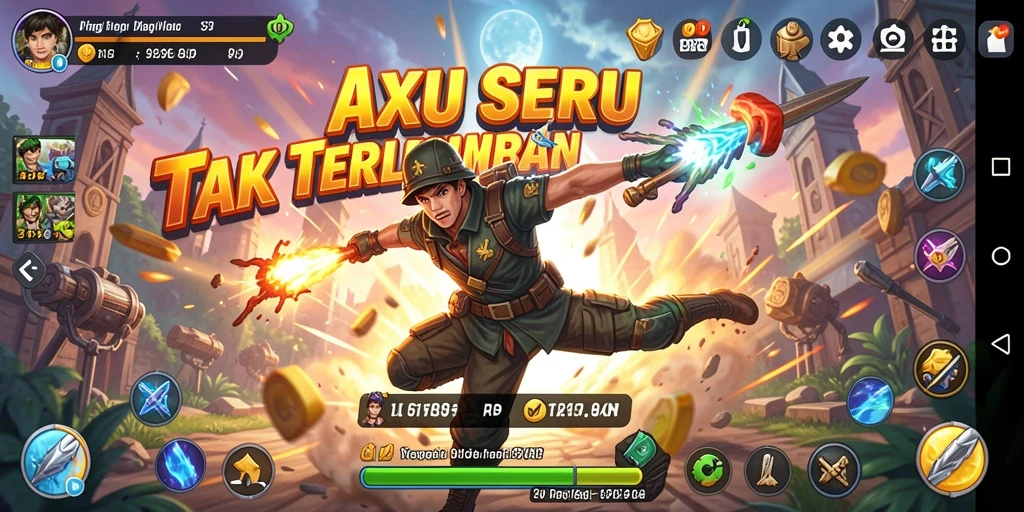 Tampilan gameplay seru dan menegangkan di 99RP.