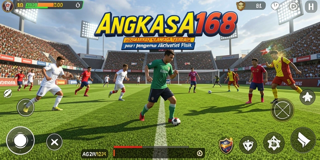 Tampilan gameplay seru dan menarik dalam ANGKASA168.