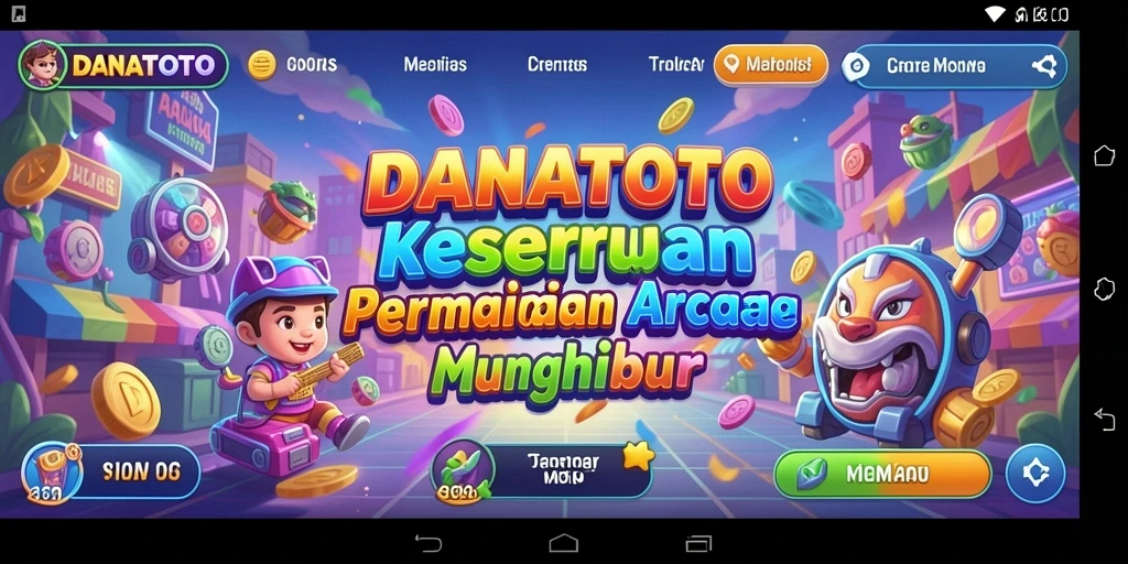 Gameplay seru DANATOTO yang penuh warna dan menantang.