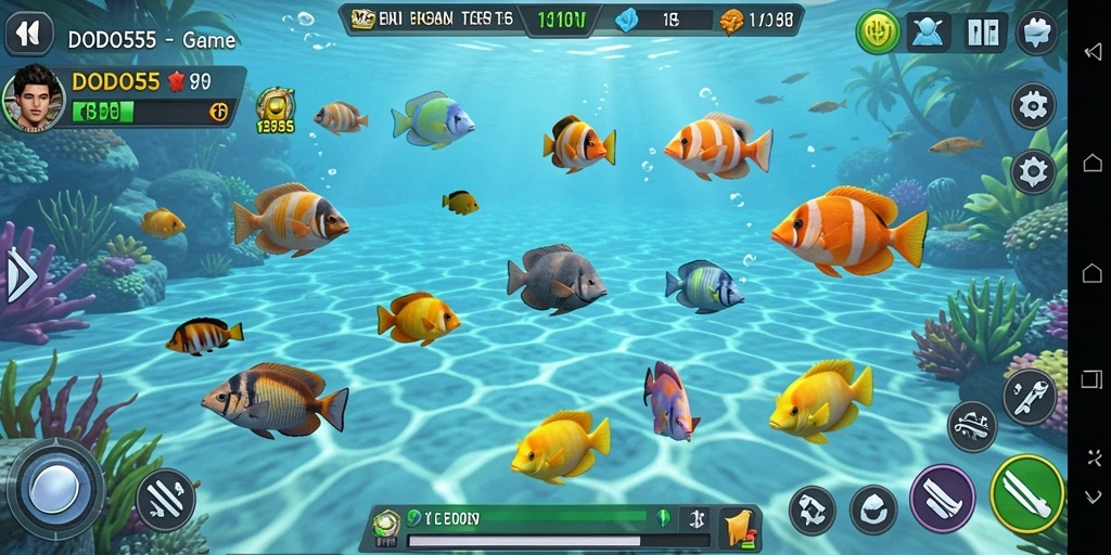 Tangkapan ikan seru di DODO555 dengan grafis menawan.