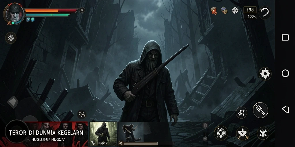 Gameplay menegangkan dengan suasana horor yang mendalam.
