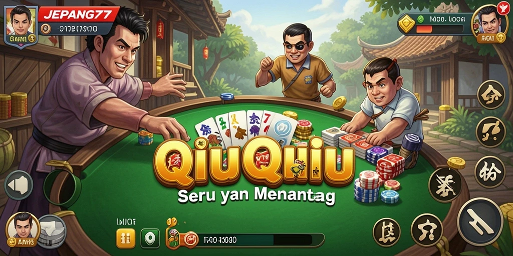Tampilan gameplay QiuQiu yang menarik dan seru.