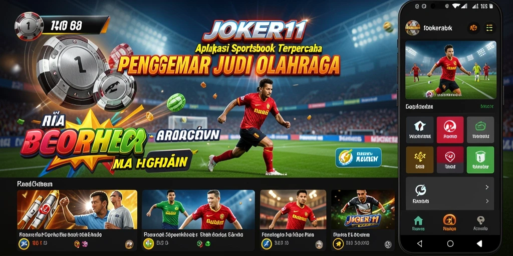 Tampilan gameplay JOKER11 dalam taruhan olahraga yang menarik.