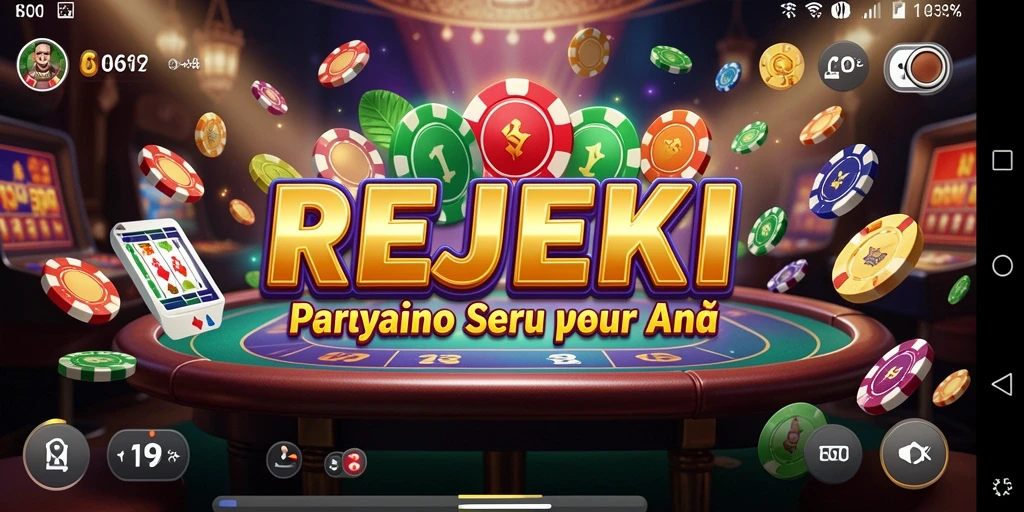 Tampilan screenshot utama REJEKI dengan gameplay yang menarik.
