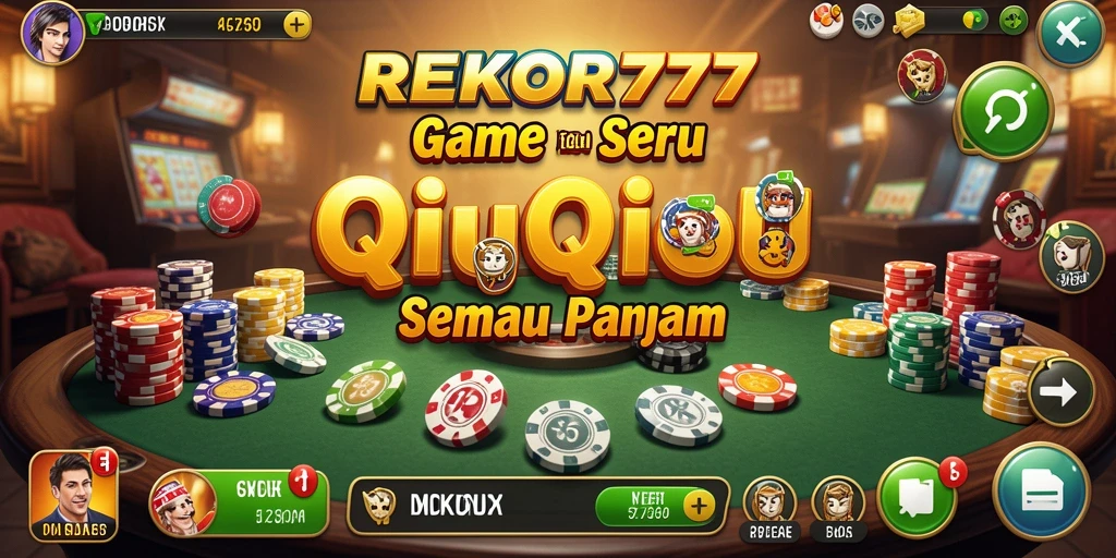 Tampilan gameplay QiuQiu yang seru dan menantang