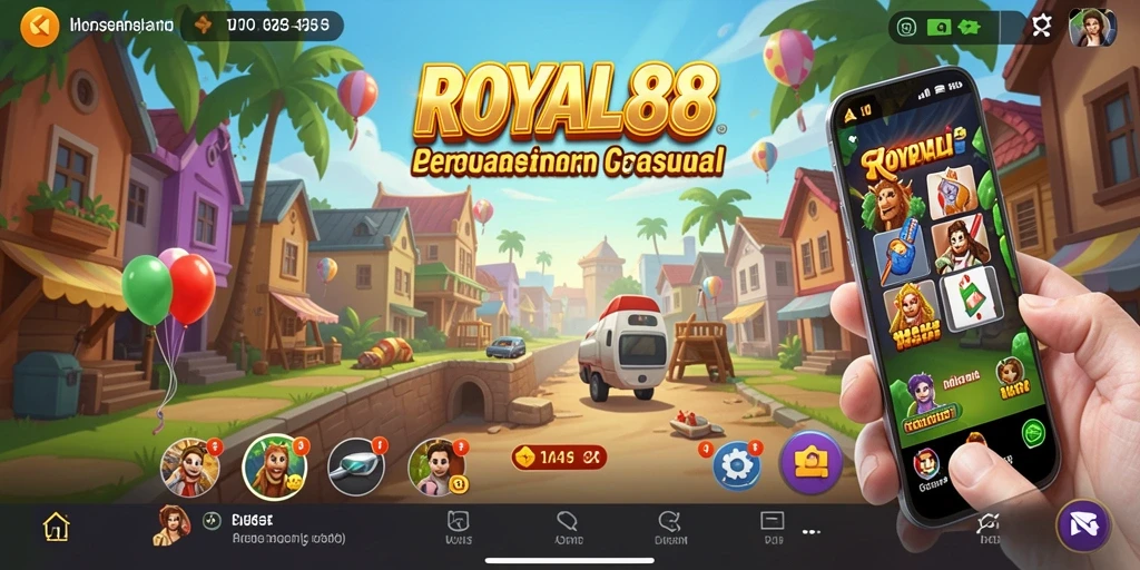 Tampilan menarik dari gameplay ROYAL88 yang menyenangkan.