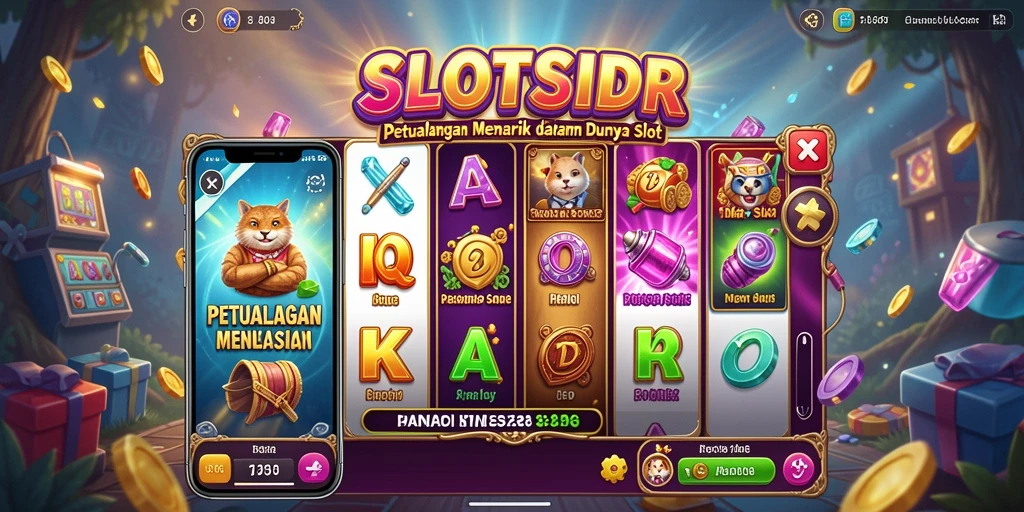 Screenshot gameplay SLOTSIDR menampilkan petualangan seru dengan grafis menakjubkan.