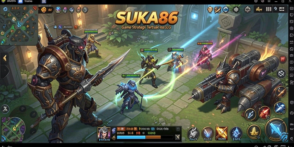 Tampilan gameplay menarik dari game SLG SUKA86.