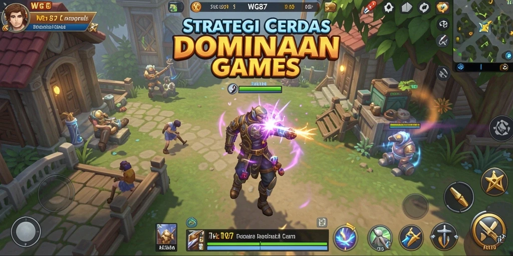 Tampilan gameplay seru dan strategi mendalam di WG87.